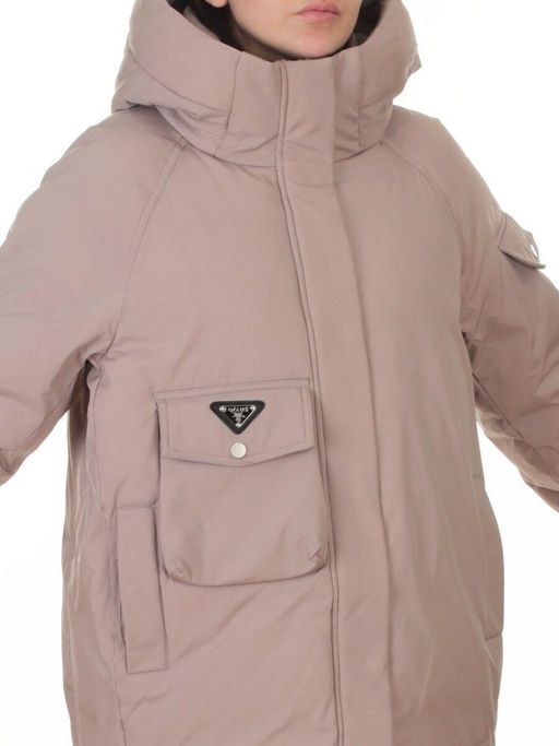 9912 PINK POWDER Куртка зимняя женская (150 гр. холлофайбер)