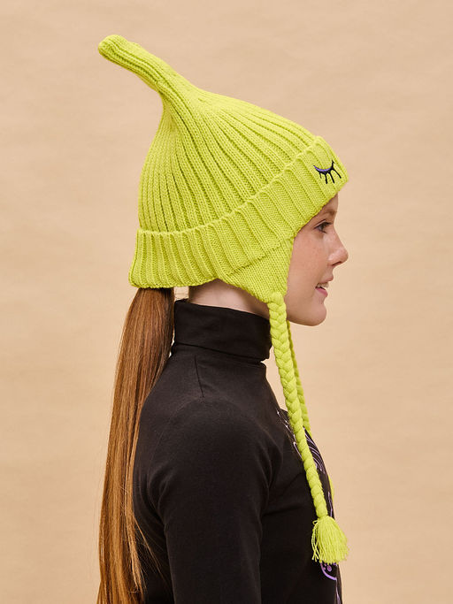 PELICAN, шапка для девочек, Яблочный  фото 2