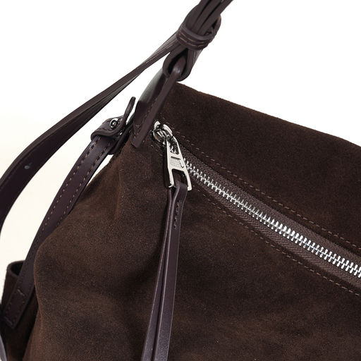 Женская сумка, замша, MIRONPAN 52080 Коричневый