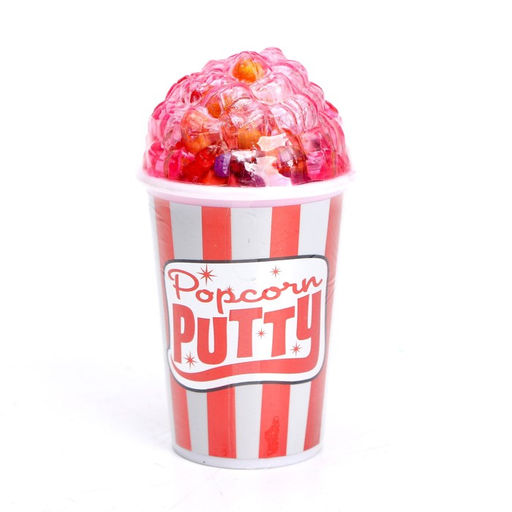 Цена за 12 шт. Лизун - слайм «Попкорн», цвета МИКС