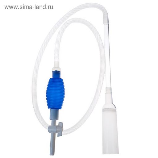 Очиститель акв. с клапаном и регулятором тока воды 1,8 м Барбус (033) ACCESSORY 033