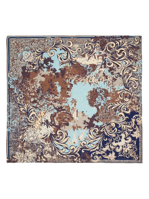 Платок жен. шерсть+шелк 110х110 JG43-8416-16 - Eleganzza фото 2