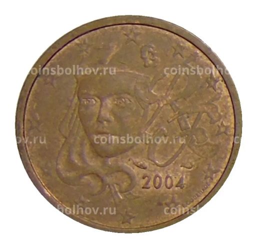2 евроцента 2004 года Франция