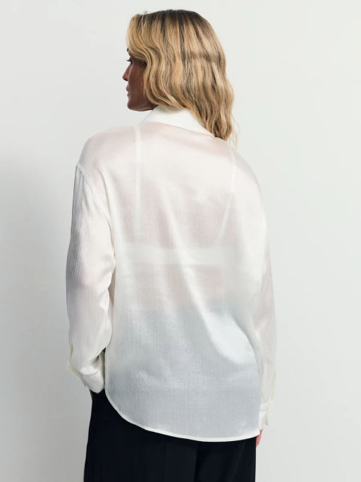 Базовая атласная блузка / Zarina