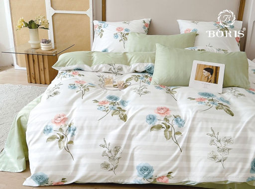 КПБ Boris Двусторонний Страйп-сатин BORDSS019 2 спальный