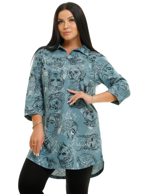 Тэффи туника женская (кофе) - Lovetex фото 10