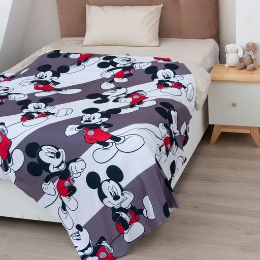 Плед Микки Маус 1,5 сп, 140х210 см, 100% п/э - Disney фото 5