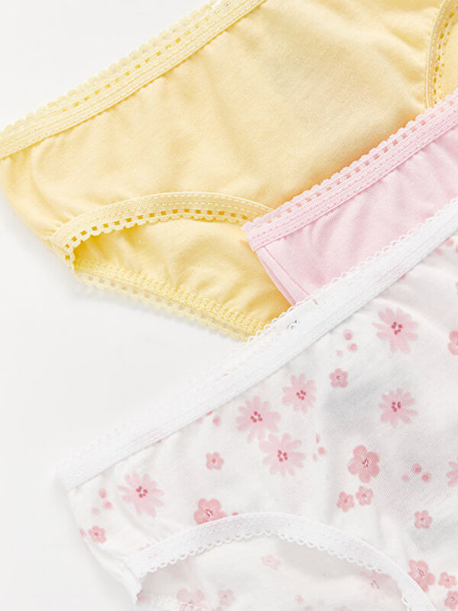 Beli Lastikli Bask?l? K?z Bebek K?lot 3l? - Waikiki фото 2