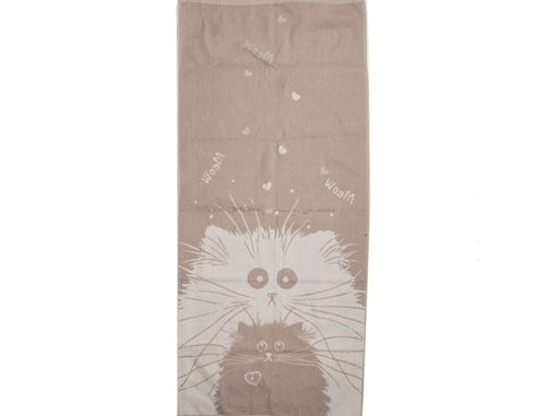 6с102.511ж2 Парочка (лен3) Полотенце махровое 67х150см