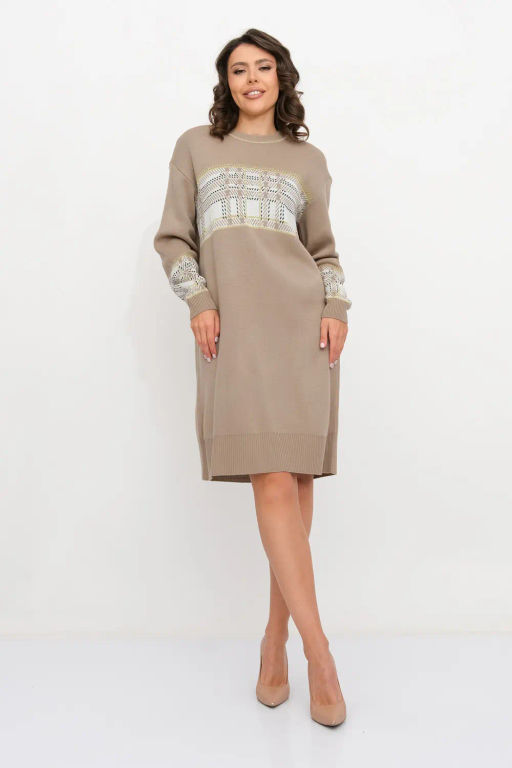 БЕЛАРУСЬ Платье Д 3467/кофе