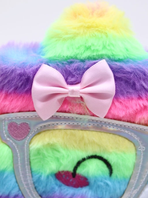 Блокнот плюшевый Rainbow mood (15*21 см)