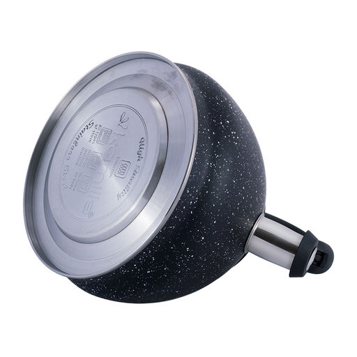 Чайник нерж. 2,7 л со свистком, с нейлоновой ручкой арт. (1086) 00-0001828