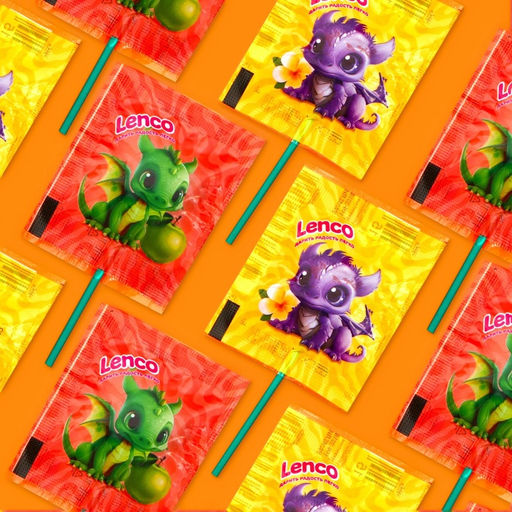 Цена за 3 шт. Карамель леденцовая Дракозаврик, 11 г - Simaland фото 2