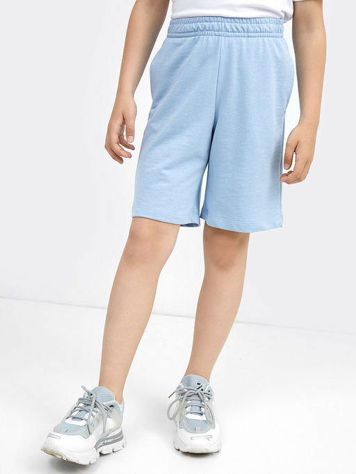 Свободные шорты в голубом цвете для мальчиков - Mark formelle фото 2