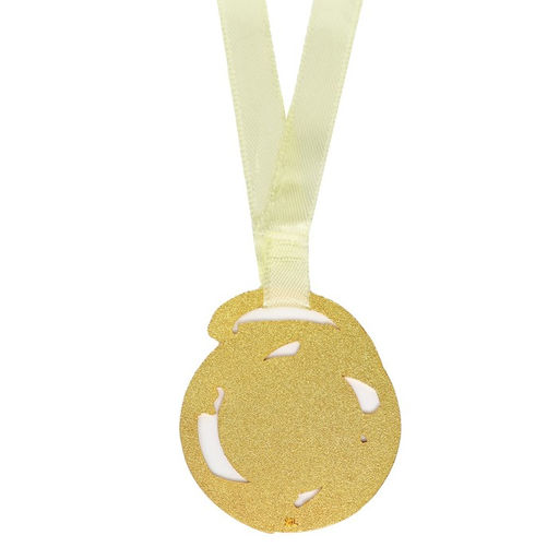 Медаль звезды Лучшему из лучших, d=5 см, металл