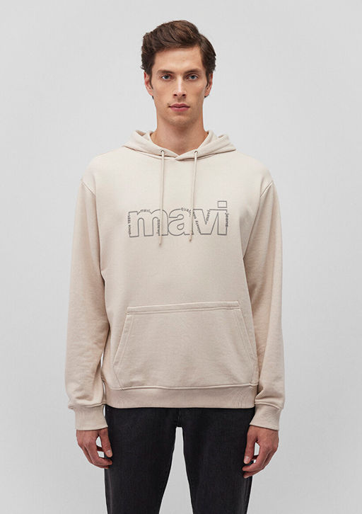 Gri Sweatshirt - Mavi фото 3