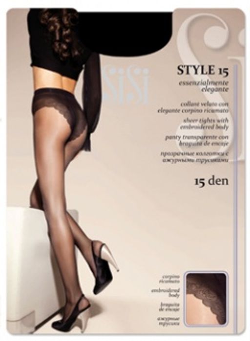 Колготки SiSi Style 15 (100/10) - naturelle  фото 3