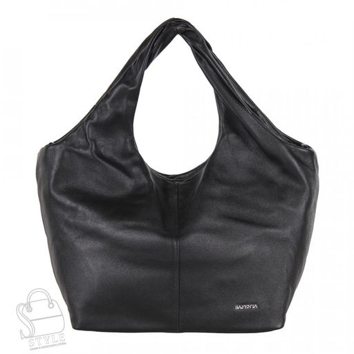 Сумка женская кожаная 970269 black Velina Fabbiano-Safenta в Новосибирске