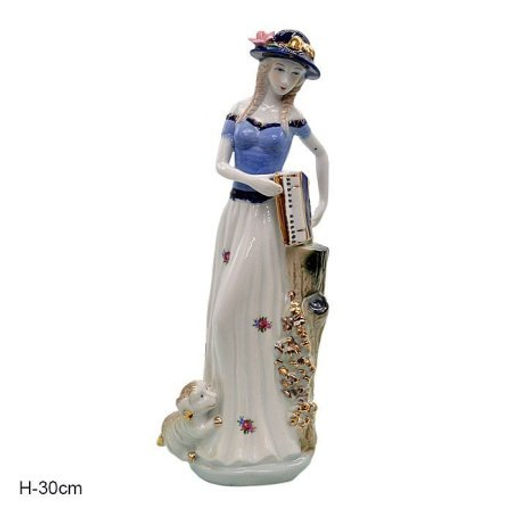Статуэтка Дама 30 см / 141106 /уп 24/ - Галеонтрейд фото 2