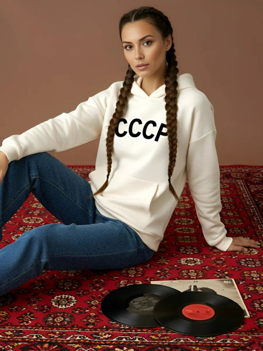 Уценка! ХУДИ женское с принтом цвет в ассортименте - Вега фото 10