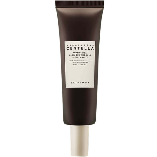 SKIN1004 Madagascar Centella Probio-Cica Glow Sun Ampoule 50ml - Солнцезащитная сыворотка с пробиотиками