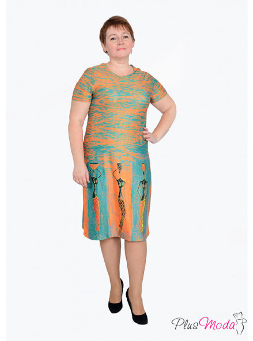 Платье Модель №20А размеры 46-64 - Plusmoda фото 4