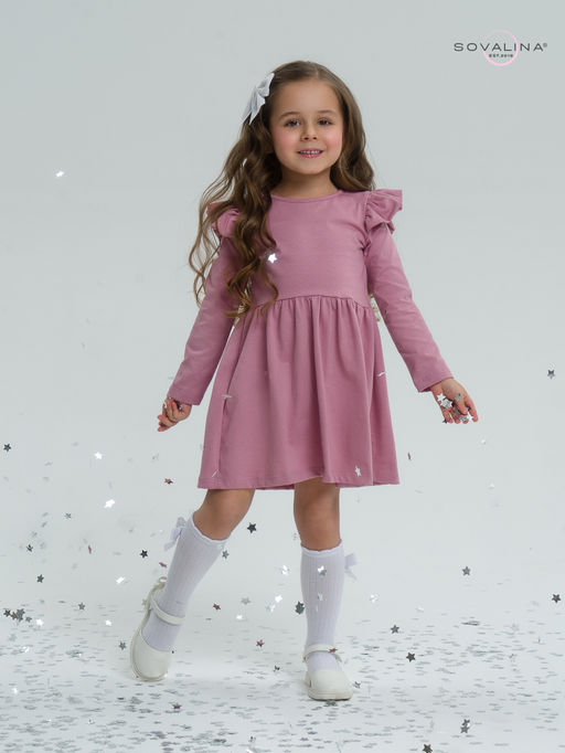 Платье Фея сухая роза