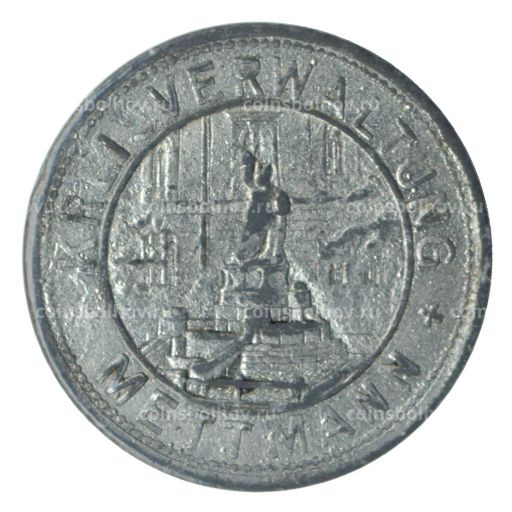 5 пфеннигов 1917 года Германия  Нотгельд (Меттман)