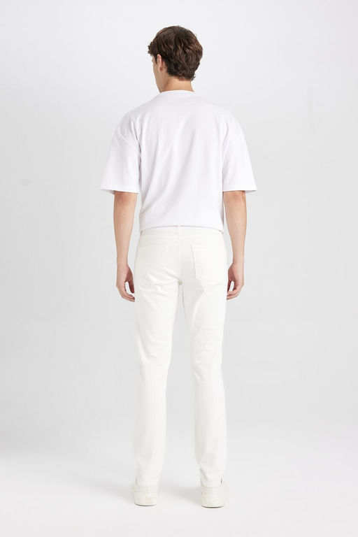 Pedro Slim Fit Джинсовые брюки узкого кроя с нормальной талией и узкими штанинами - Defacto фото 11