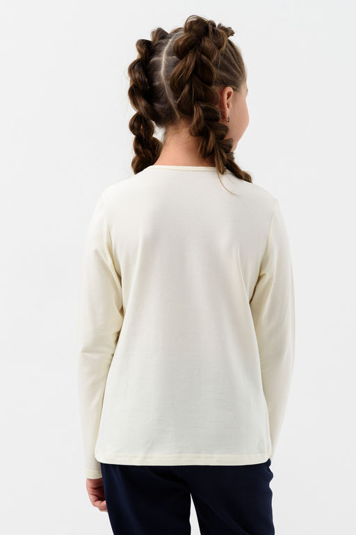 Мимоза блузка длинный рукав