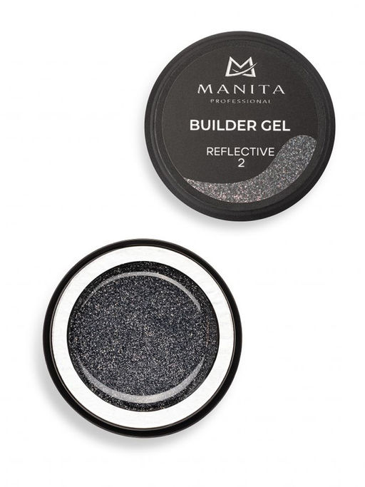 Manita Professional Гель моделирующий для ногтей светоотражающий / Builder Gel Reflective №02, 15 мл
