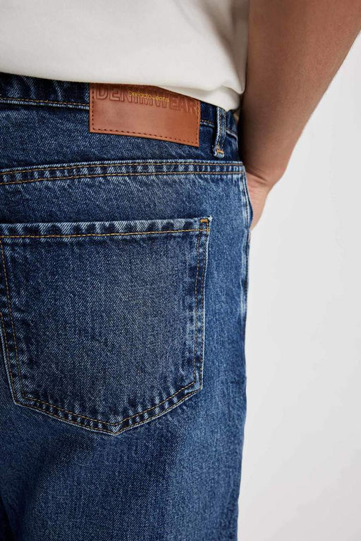 Облегающие джинсовые брюки скинни с высокой талией Wiser Wash в стиле 90-х годов - Defacto фото 6