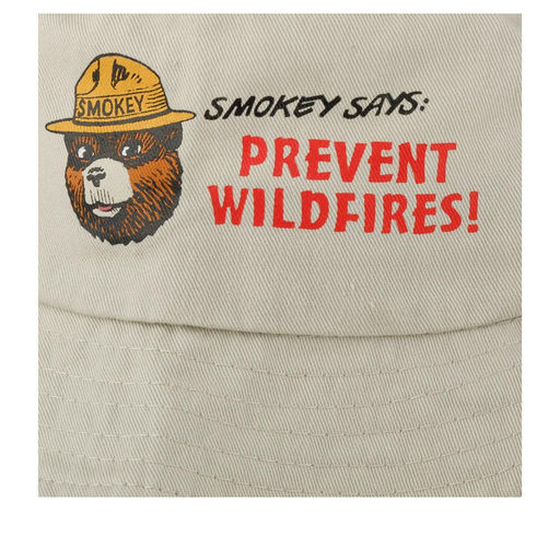 Панама AMERICAN NEEDLE арт. 21012A-SBEAR Smokey Bear Twill Bucket (кремовый)