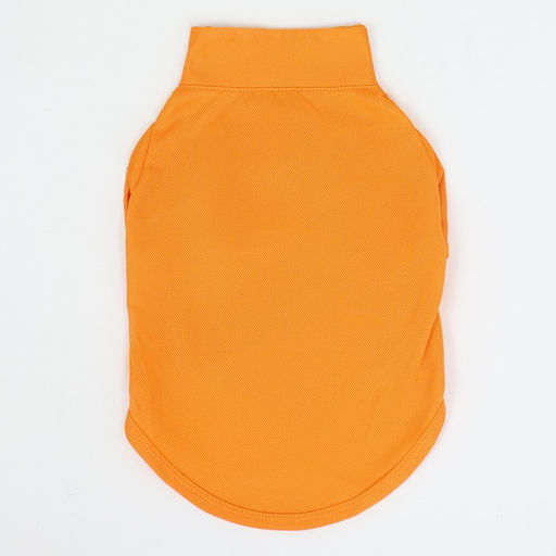 Футболка-поло для животных, M (ДС 30, ОГ 40, ОШ 27 см), оранжевая - Simaland фото 7