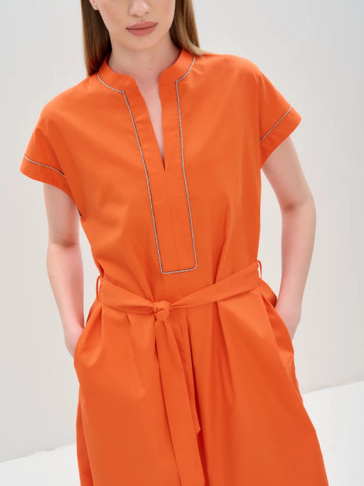Платье женское 12421-35051 orange - Eleganzza фото 7