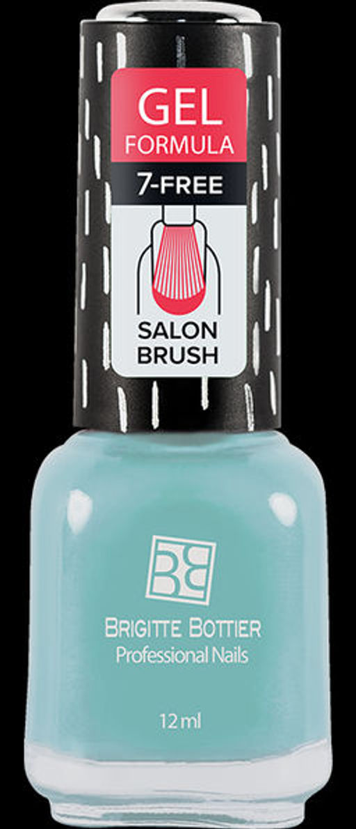 Brigitte Bottier лак для ногтей GEL FORMULA тон 63 светло-голубой 12мл/3