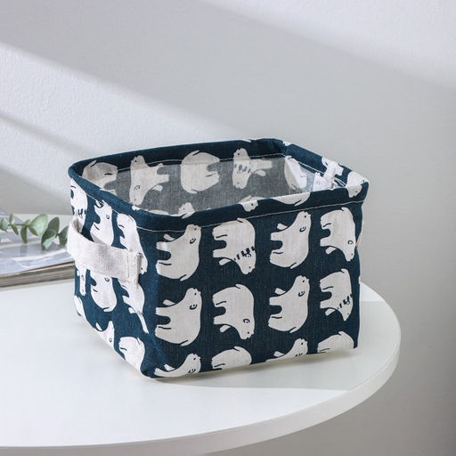 Корзина для хранения с ручками Медведи, 20.316.513.3 см