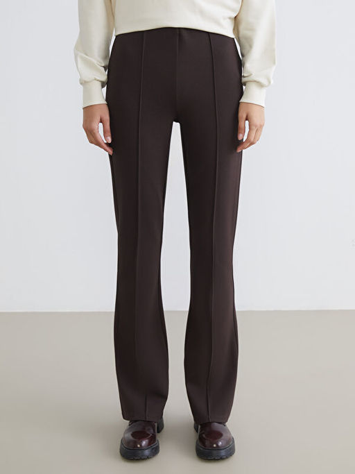 Y?ksek Bel ?spanyol Pa?a Kad?n Pantolon