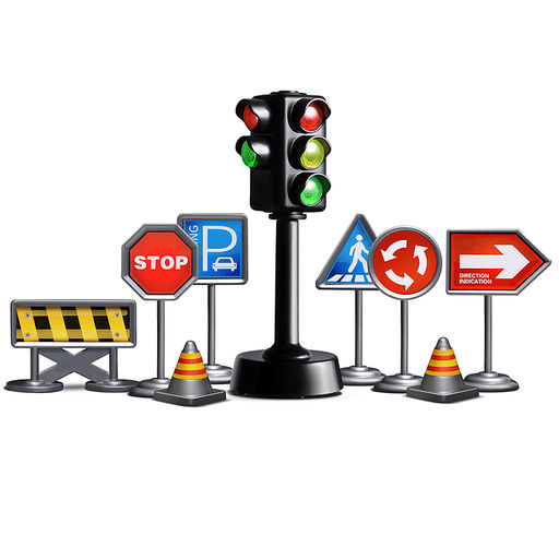 Набор дорожных знаков "Мой друг-светофор!" в коробке