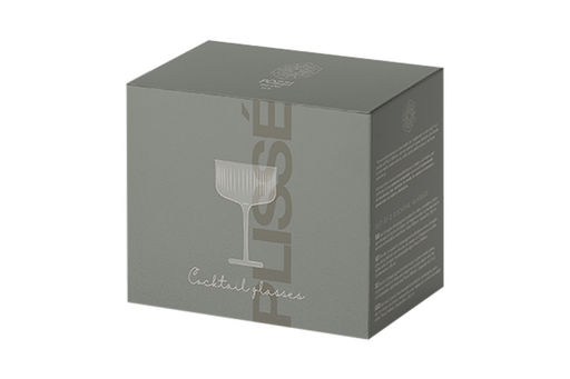 Набор бокалов для коктейля Modern Classic, серый, 0,25 л, 2 шт - Anna lafarg фото 2