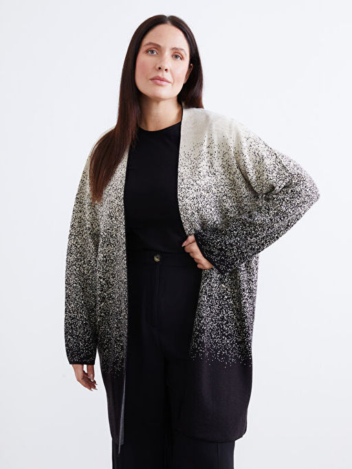 ?al Yaka Desenli Kad?n Triko H?rka