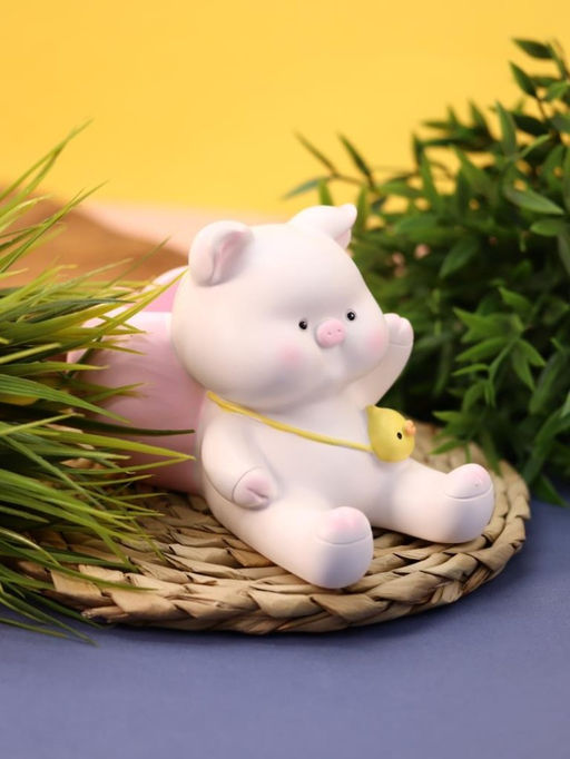 Подставка для канцелярских принадлежностей Luck pig, pink