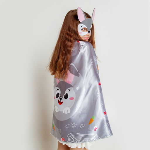 Карнавальный набор «Новогодний заяц»: плащ, маска