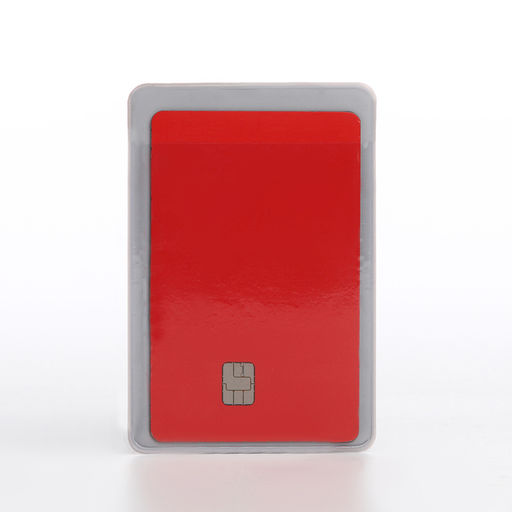 Цена за 20 шт. Обложка для проездного билета, цвет голубой - Simaland фото 6