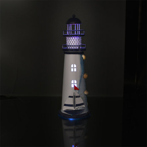 Сувенир Маяк 29 см / M001ABCD /уп 48/LED подсветка - ГалеонТрейд фото 7