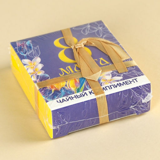 Цена за 2 шт. Чай подарочный «8 Марта», 9 г (5 шт.×1.8 г)
