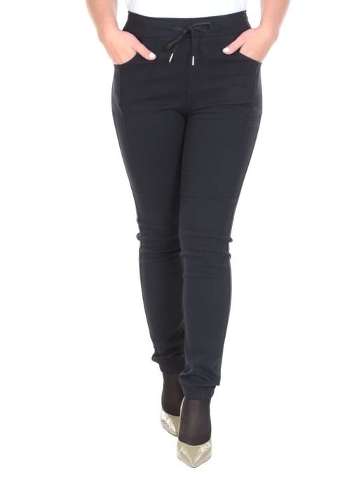 6102-8 INK BLUE Джинсы-джоггеры на байке MOVEMENT