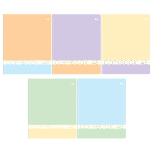 Тетрадь 48л. BG "Мягкая тетрадь" клетка (Т5ск48_лс 06839) soft-touch ламинация