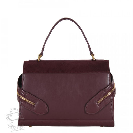 Сумка женская кожаная 68882BDAA wine red Baidou в Новосибирске