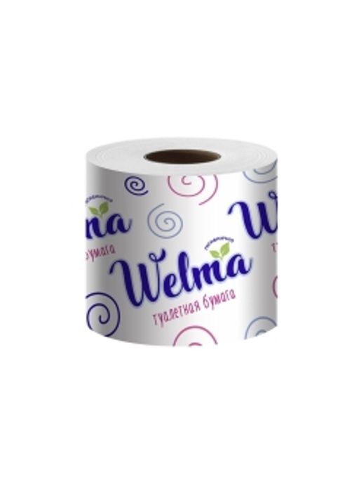 WELMA т/бумага 1-сл. (1 рул.) с втулкой